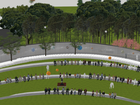 SU Model for Park Performance ShowsPrograms 3D Model