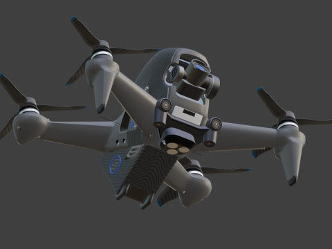 High performance unmanned aerial vehicle 3D Model