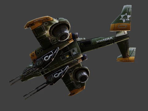 Next Generation Fighter Aircraft 3D Model