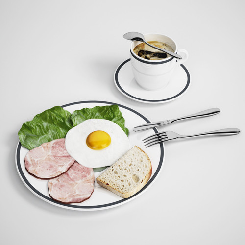 20 food models Modelo 3D .c4d .max .obj .3ds .fbx .stl .blend 