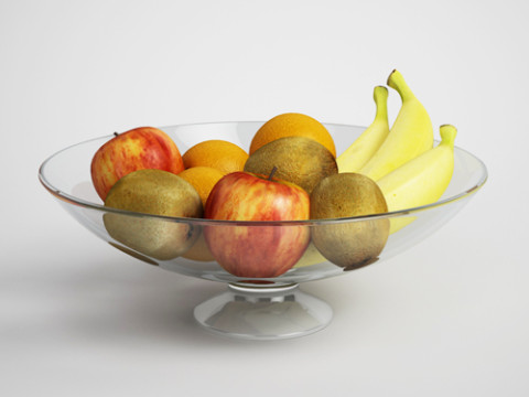 20 food models Modelo 3D