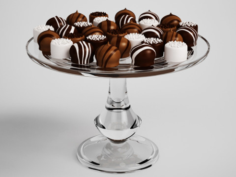 20 food models Modelo 3D