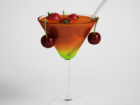 20 food models Modelo 3D