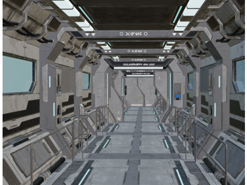 Sci Fi Channel and Gate 1 3D 模型