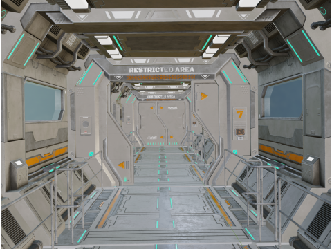 Sci Fi Channel and Gate 2 Modelo 3D