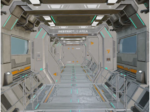 Sci Fi Channel and Gate 2 3D Model