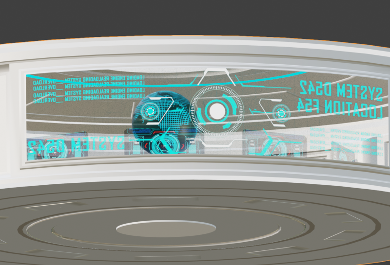 Science Fiction Future Scenarios 3D Model .c4d .max .obj .3ds .fbx .stl .blend 