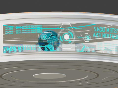 Science Fiction Future Scenarios Modelo 3D