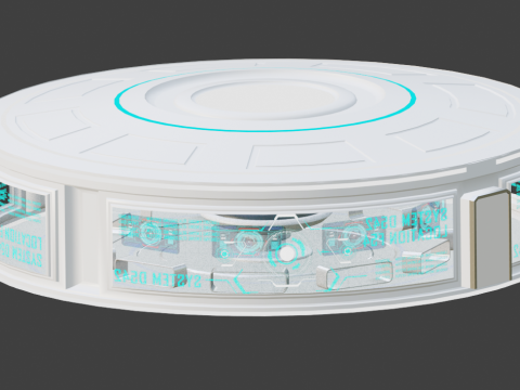 Science Fiction Future Scenarios 3D Model