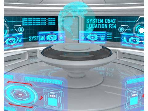Science Fiction Future Scenarios 3D Model