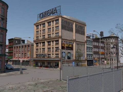 5 sets of urban blocks Modelo 3D