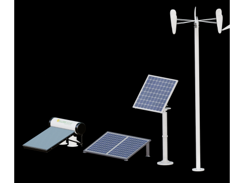 Clean energy equipment 3D मॉडल