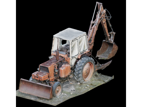 现实的老爷车 3D 模型