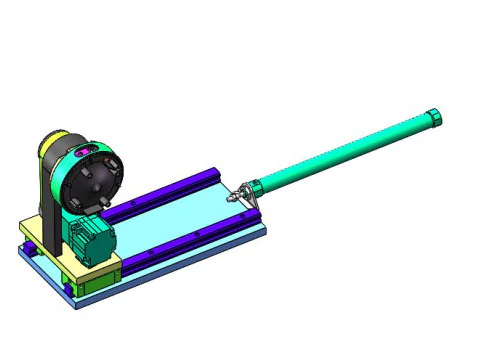 Sonar device parts laminating machine 3D Model