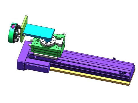 Sonar device parts laminating machine Model 3D