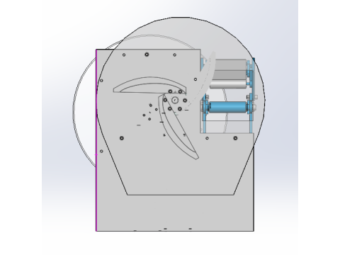 Automatic vegetable cutting machine SW20 editable 3D Model