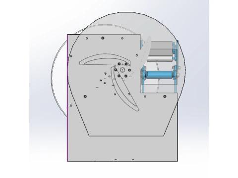 Automatic vegetable cutting machine SW20 editable 3D Model