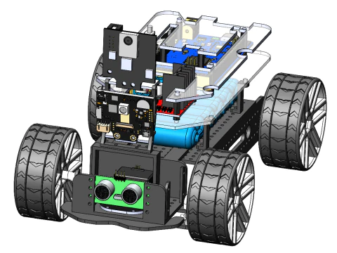 Walking car SW20 editable 3D Model