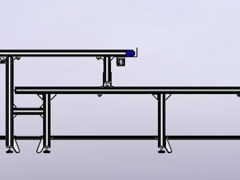 Double layer belt with slope sw22 editable 3D Модель