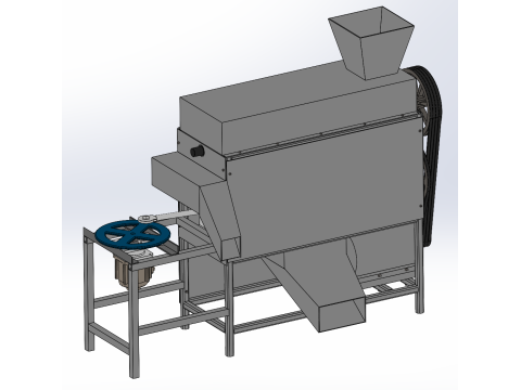 Corn thresher SW20 editable 3D मॉडल