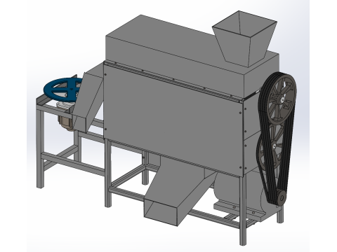 Corn thresher SW20 editable 3D मॉडल