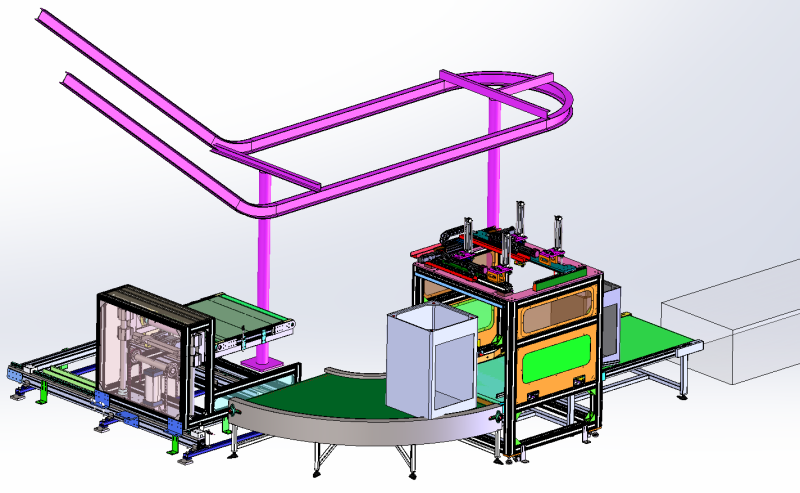 Automatic oiling machine Model 3D .c4d .max .obj .3ds .fbx .stl .blend