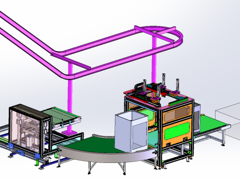 Automatic oiling machine 3D Model