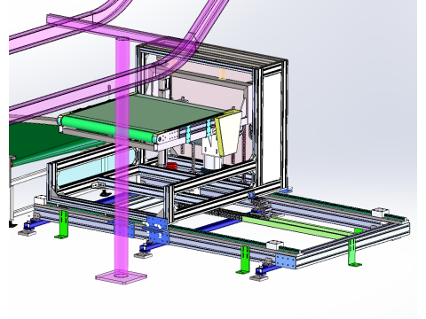 Automatic oiling machine Model 3D