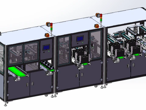 Garis pembongkaran papan tes kartu tampilan sw22 dapat diedit Model 3D