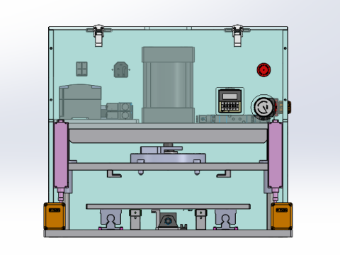 Desktop automatic laminating machine 3D Model