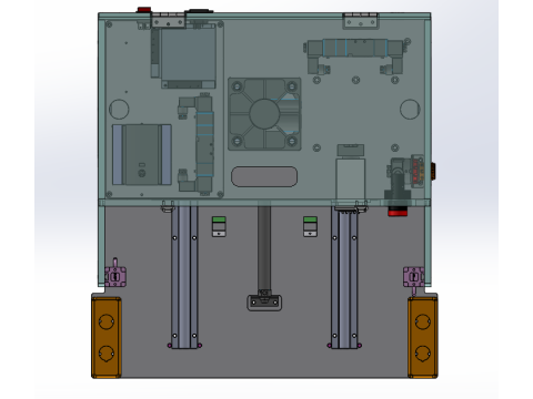 Desktop automatic laminating machine 3D Model
