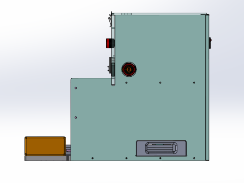 Desktop automatic laminating machine 3D Model