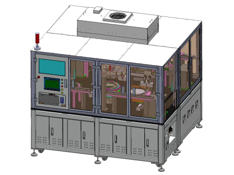 चिप एओआई दृश्य निरीक्षण मशीन 3D मॉडल