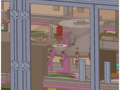 Chip AOI visual inspection machine 3D Model