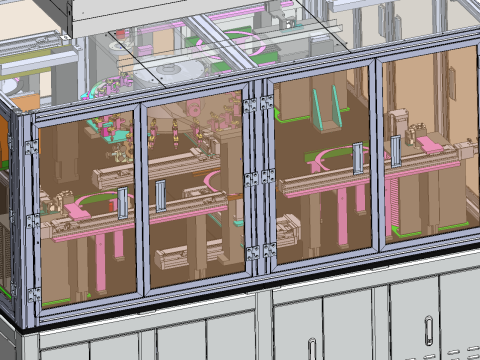 Chip AOI visual inspection machine 3D 모델