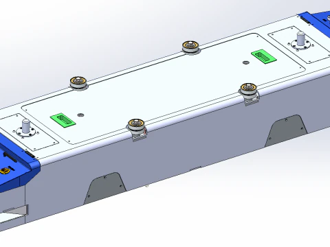 AGV latent bidirectionnel Modèle 3D