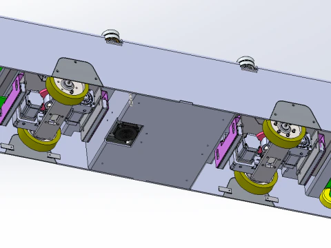 Bidirectional latent AGV 3D Model