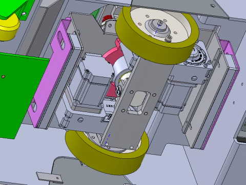 Bidirectional latent AGV 3D Model