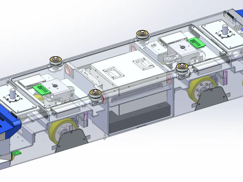 Bidirectional latent AGV 3D Model