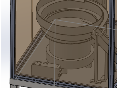 Disco vibratório de material SW20 editável Modelo 3D