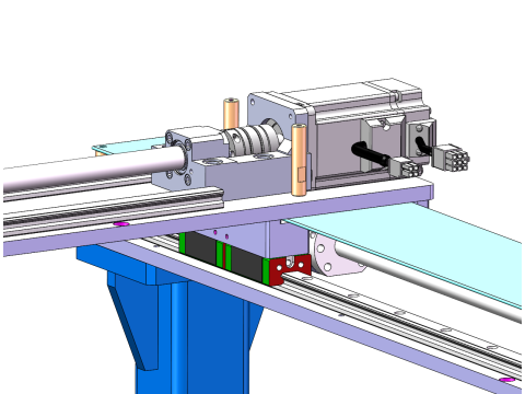Suction cup truss line SolidWorks 3D Modelo 3D