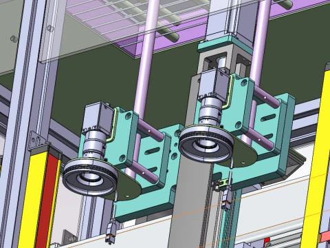 Injection molded part appearance inspection equipment sw22 editable 3D Model