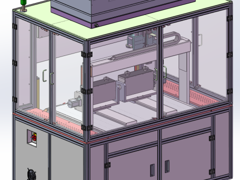 Injection molded part appearance inspection equipment sw22 editable 3Dモデル