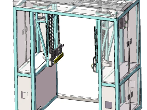 Automatyczna maszyna do odwracania zacisk&oacute;w SolidWorks edytowalna Model 3D