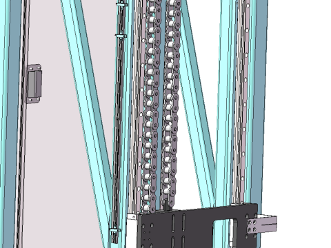 Automatic clamping flipping machine SolidWorks editable Model 3D