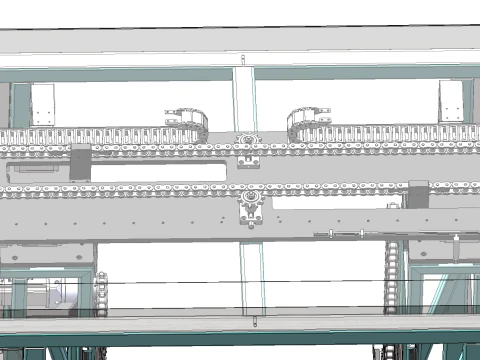 Automatic clamping flipping machine SolidWorks editable 3D Model