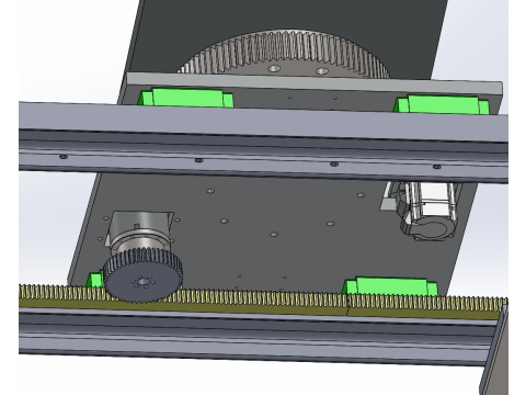 Automatic warehouse logistics elevator SW20 editable 3D Модель