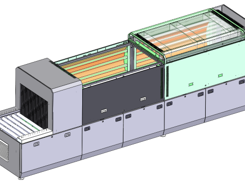 UV disinfection all-in-one machine SolidWorks 3D editable Modelo 3D