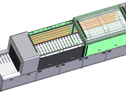UV disinfection all-in-one machine SolidWorks 3D editable Model 3D