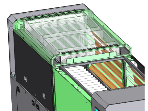UV disinfection all-in-one machine SolidWorks 3D editable Model 3D